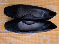 Damenschuhe 40 H6 ara schwarz/grau Absatz 4cm neuwertig Düsseldorf - Eller Vorschau