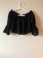 zara oberteil schwarz offshoulder spitze Brandenburg - Neuhausen/Spree Vorschau