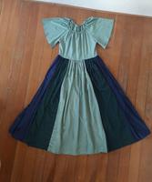 Mittelalter Larp Kleid, Größe S, grün blau, Peter und Paul Kleid Baden-Württemberg - Straubenhardt Vorschau