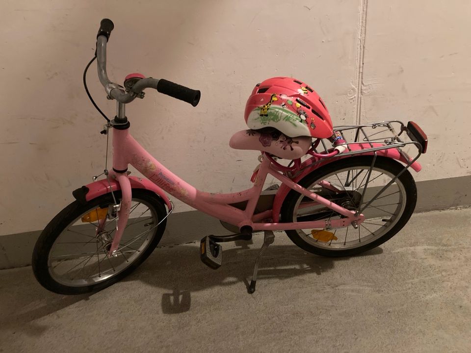 Kinder Fahrrad Mädchen inkl Helm in Frankfurt am Main