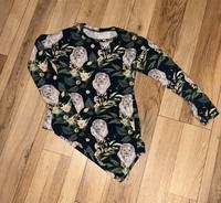 Handmade Shirt Gr 110/116 Löwen Print langarm Thüringen - Silberhausen Vorschau