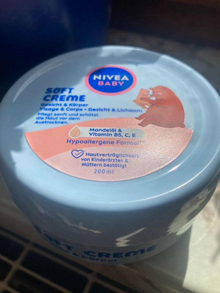 Neu NIVEA Baby soft Creme mit Mandelöl und Vitaminen in Berlin