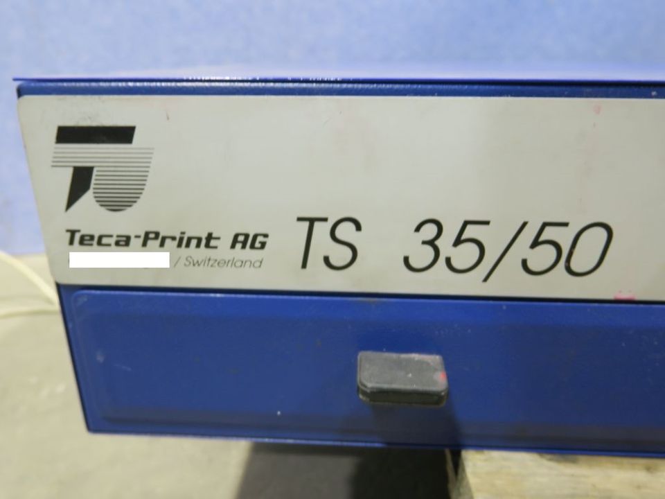 Teca Print TG BG 35 50 Trockner Belichter für Tampondruck 33714 in Dinslaken