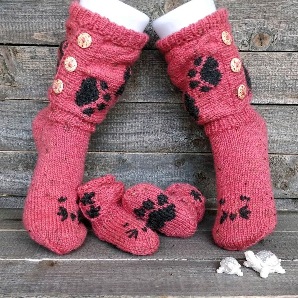 Handgestrickte Baby Socken, Familiensocken, Geschenke in Eichenau