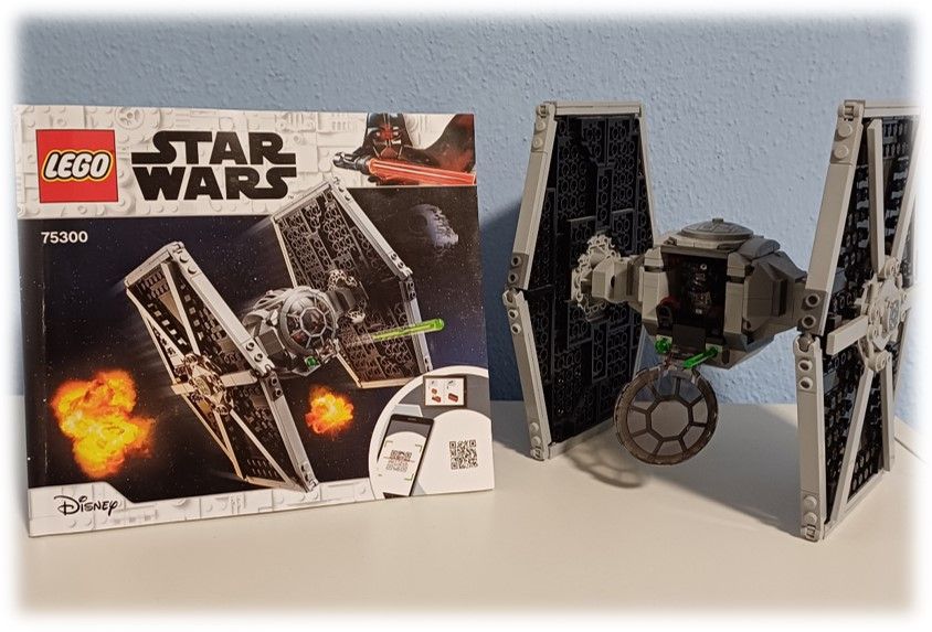 Lego Star Wars 75300 Tie Fighter komplett + Anleitung + 3 Figuren in Haan