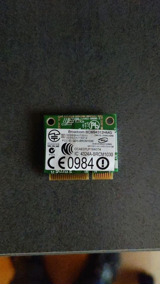 Broadcom m.2 PCIe Wlan-Karte DELL Laptop in Westheim