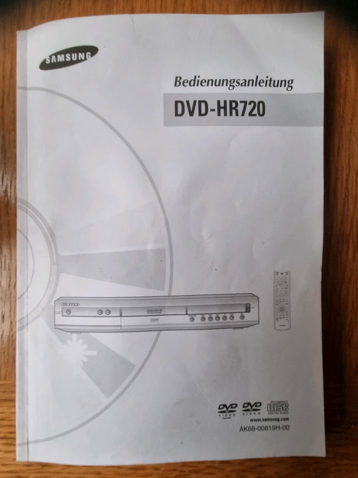 Dvd HDD Recorder Samsung HR720 in Weyhe