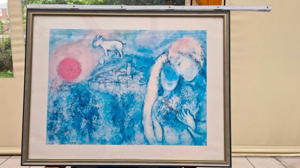 Marc Chagall     Gerahmter Druck. in Kevelaer