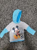 Langarmshirt mit Kapuze Mickey Mouse Jungen 74 Disney Bayern - Augsburg Vorschau