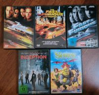 DVD Fast and Furious Shrek Inception Alexander War sieben Eminem Sachsen - Dippoldiswalde Vorschau