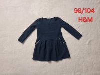 Mädchen 98/104 Kleid Sweatkleid langarm blau H&M Nordrhein-Westfalen - Paderborn Vorschau