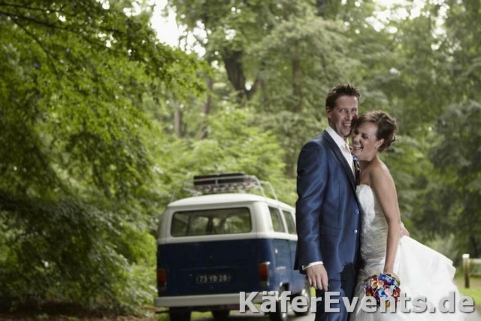 Oldtimer Bulli Mieten VW T1 oder T2 Hochzeit in Bad Bentheim