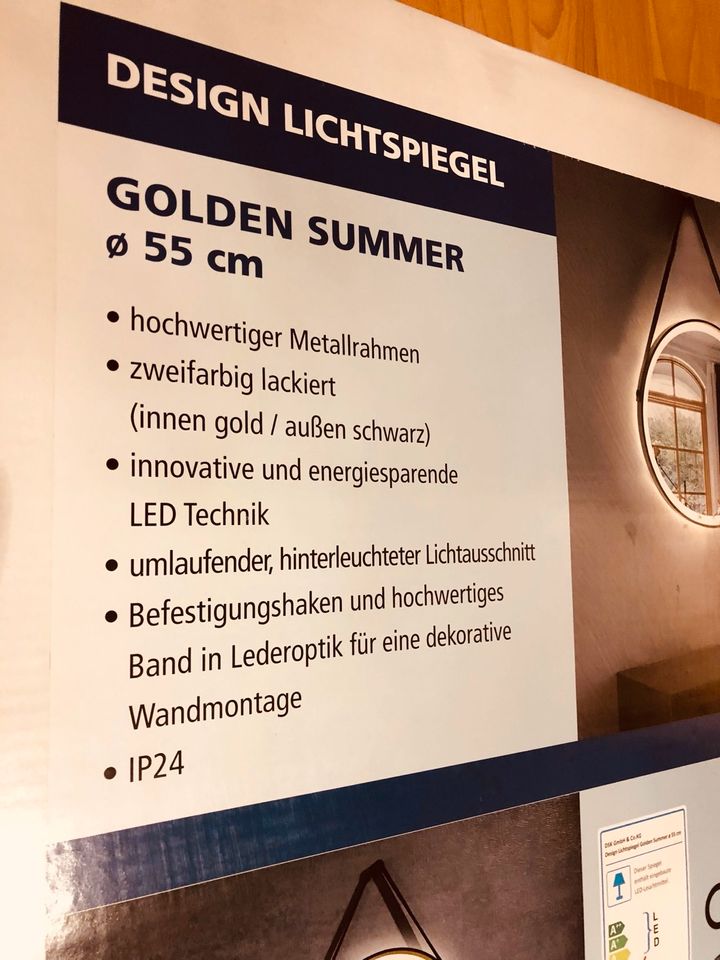 Golden Summer Spiegel in Hanerau-Hademarschen