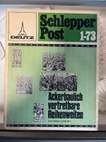 Deutz Schlepper Post Zeitschrift 1-73 Nordrhein-Westfalen - Mönchengladbach Vorschau