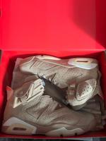 Jordan 6 Retro Travis Scott British Khaki Pankow - Französisch Buchholz Vorschau