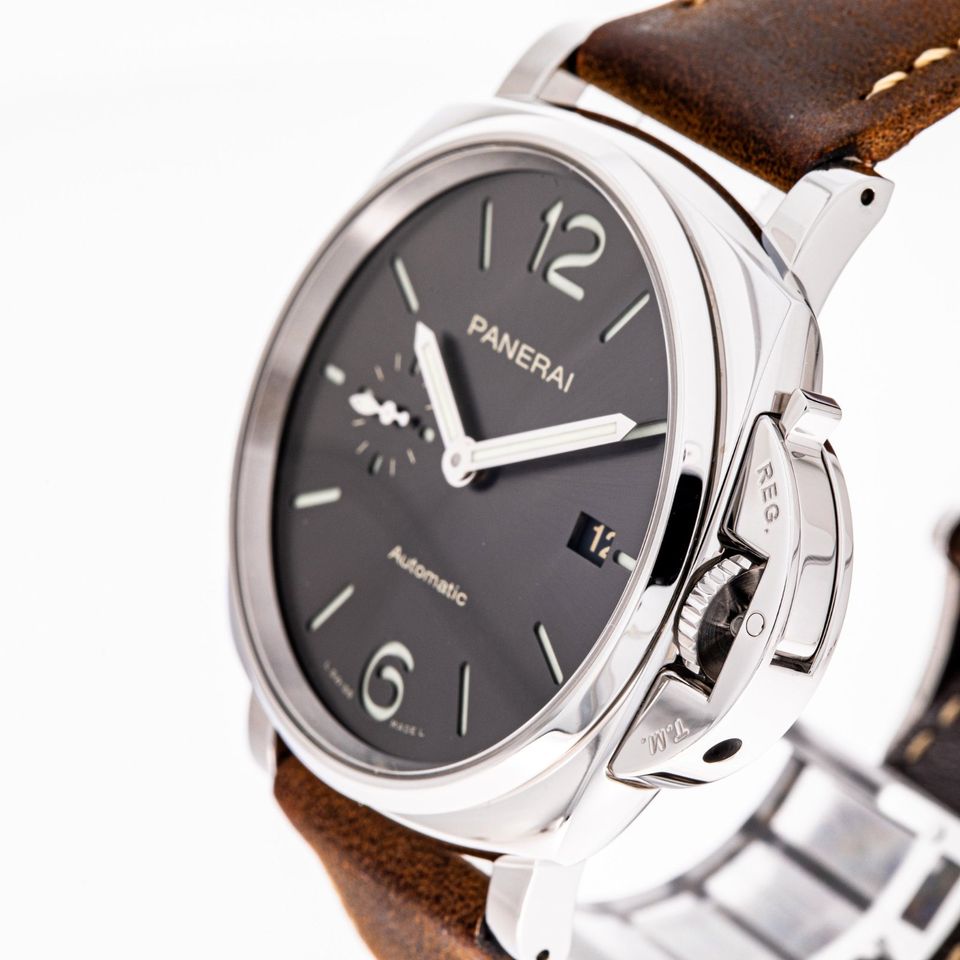 Panerai Luminor Due 42 Grau Stahl  PAM 00904 wie NEU 2022 Full S. in Hannover