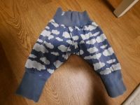 Schöne Babyhose handmade, Gr. 50/56, blau mit Wolken,Pumphose Kiel - Melsdorf Vorschau