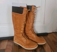 TIMBERLAND  9 40 Stiefel hoch 14 Inch Schnürung Damen gelb ocker Bayern - Bad Wörishofen Vorschau