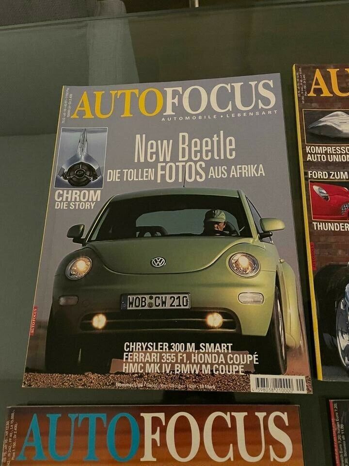 Auto Focus Magazin Katalog Bugatti Veyron Studie Bentley VW W12 in Braunschweig