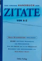 Buch "Das große Handbuch der Zitate von A-Z" Bayern - Bamberg Vorschau