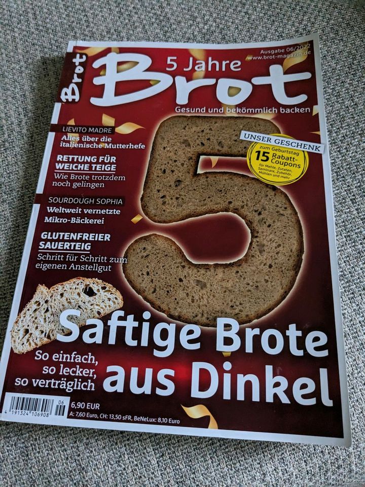 Brot magazin backen 06/22 04/21 05/21 06/21 06/19 in Hamburg