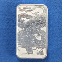 Silberbarren Drache 2022 Münzbarren 1 oz Unze Silber 999,9 Niedersachsen - Schwanewede Vorschau