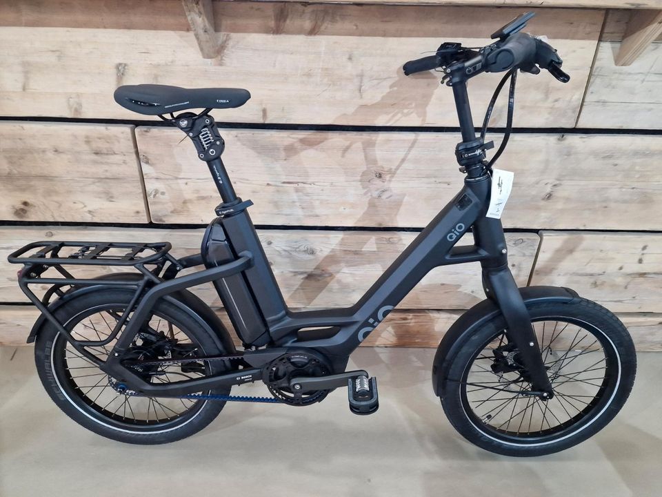 QIO Eins P-5 ** Modell 2024 ** Night Black ** Rücktrittbremse ** 75NM / 545Wh - E-Bike in Grauel