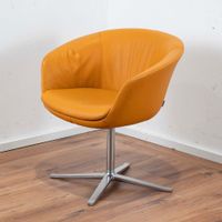 Walter Knoll "Bob" Sessel Leder Saffron 4-Fußgestell Aluminium Hessen - Griesheim Vorschau