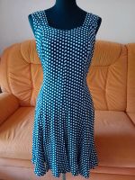 Kleid Blau Weiß 36 38 S M gepunktet Polkadot Schleswig-Holstein - Itzehoe Vorschau