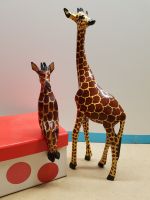 Giraffen Holz Unikat stehend sitzend Dekoration Afrika Handarbeit Nordrhein-Westfalen - Herne Vorschau