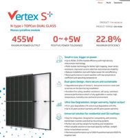 Trina Vertex S+ 455 Wp TSM-455NEG9R28 Glas/Glas Module Bielefeld - Sennestadt Vorschau