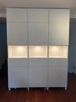 Vitrine Schrank Ikea Besta weiß Beleuchtung | Sofort Abzuholen München - Maxvorstadt Vorschau