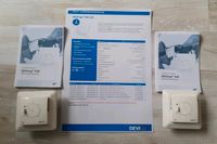 2x Danfoss Devireg 530 DK7100 Thermostat Raumthermostat 140F1030 Niedersachsen - Braunschweig Vorschau