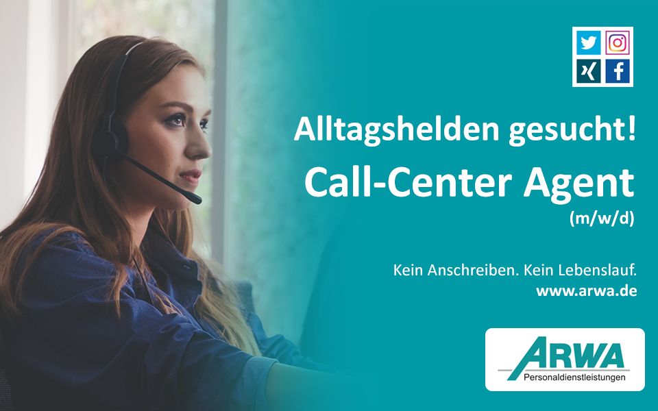 Kundenberater (m/w/d) Übernahmechance - Call Center -zu Sofort!! in Lübeck