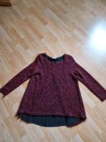 Big Chic by Lugan Pullover 44 / 46 langarm schwarz rot gepunktet Sachsen-Anhalt - Arendsee (Altmark) Vorschau