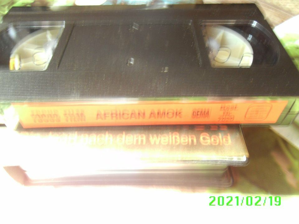 VHS Video Kassette African Amok in Quierschied