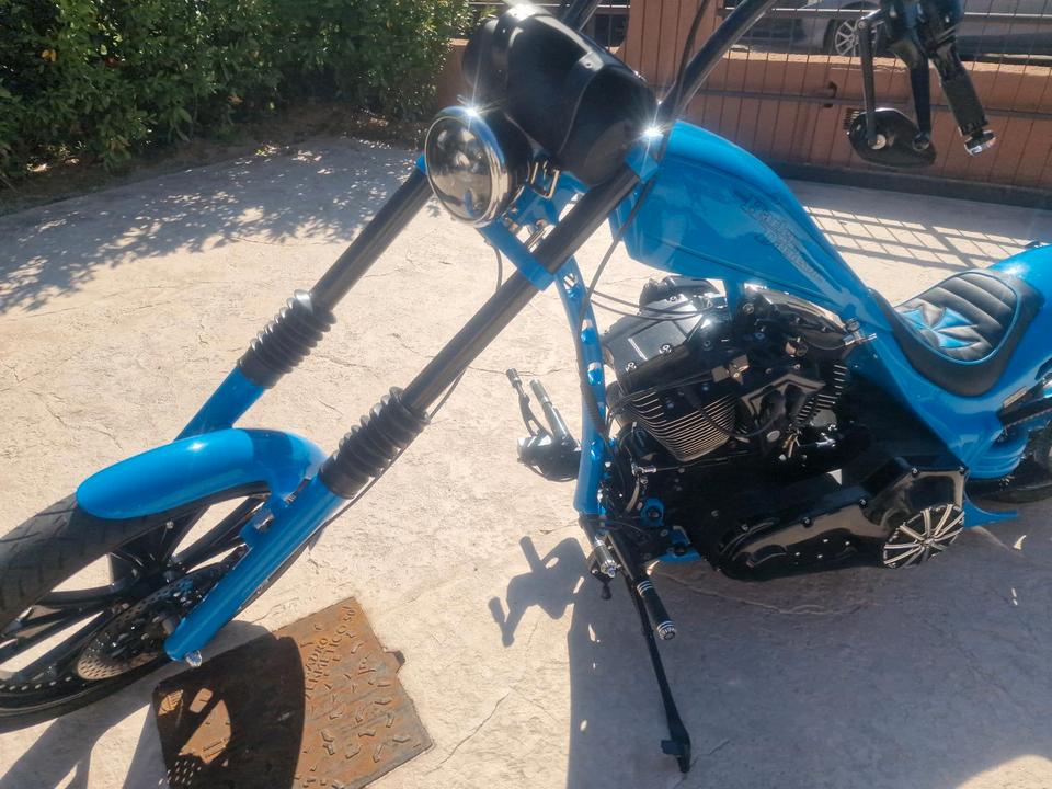 Exclusives Custombike Chopper Harley Davidson  Tausch möglich in Waldenburg