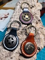Handgemachte Leder Schlüsselanhänger - Das individuelle Geschenk Bayern - Burggen Vorschau