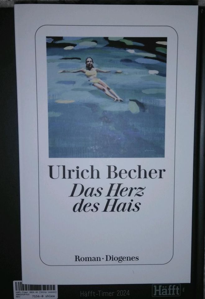 Das Herz des Hais Ulrich Becher NEU Diogenes Taschenbuch in Köln