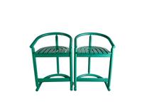 2er Set Manufaktur Allmilmö Hocker Josef Hoffmann Barhocker Stuhl Berlin - Charlottenburg Vorschau