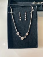 Eleganter Schmuck 925 Silber Ohrringe Halskette Brautschmuck Baden-Württemberg - Neuried Vorschau