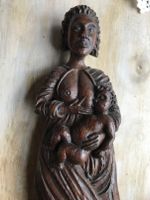 Geschnitzte Madonna (stillend, 16. Jhdt., Schottland) Nordrhein-Westfalen - Kirchhundem Vorschau
