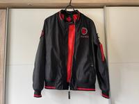 Bass Events Bomberjacke schwarz rot S unisex qontinent Defqon Leipzig - Holzhausen Vorschau
