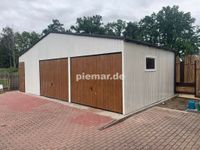 Blechgarage 8x6x2,85m Fertiggarage Doppelgarage | piemar.de 9062! Baden-Württemberg - Schwäbisch Hall Vorschau