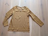 edc by Esprit Gr. XL 42 Langarm Shirt Damen senfgelb gepunktet Niedersachsen - Leiferde Vorschau
