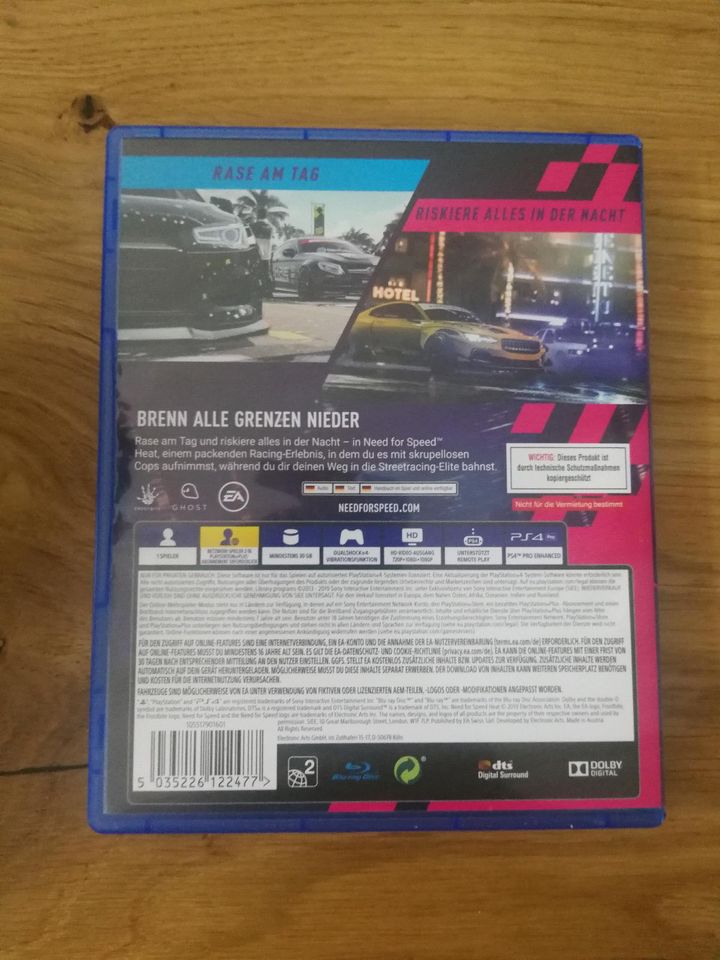 NFS Heat - PS4 Spiel - Neuwertig in München