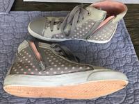 Damen Sneaker Geox 38 Grau-Rosa Bayern - Ergolding Vorschau
