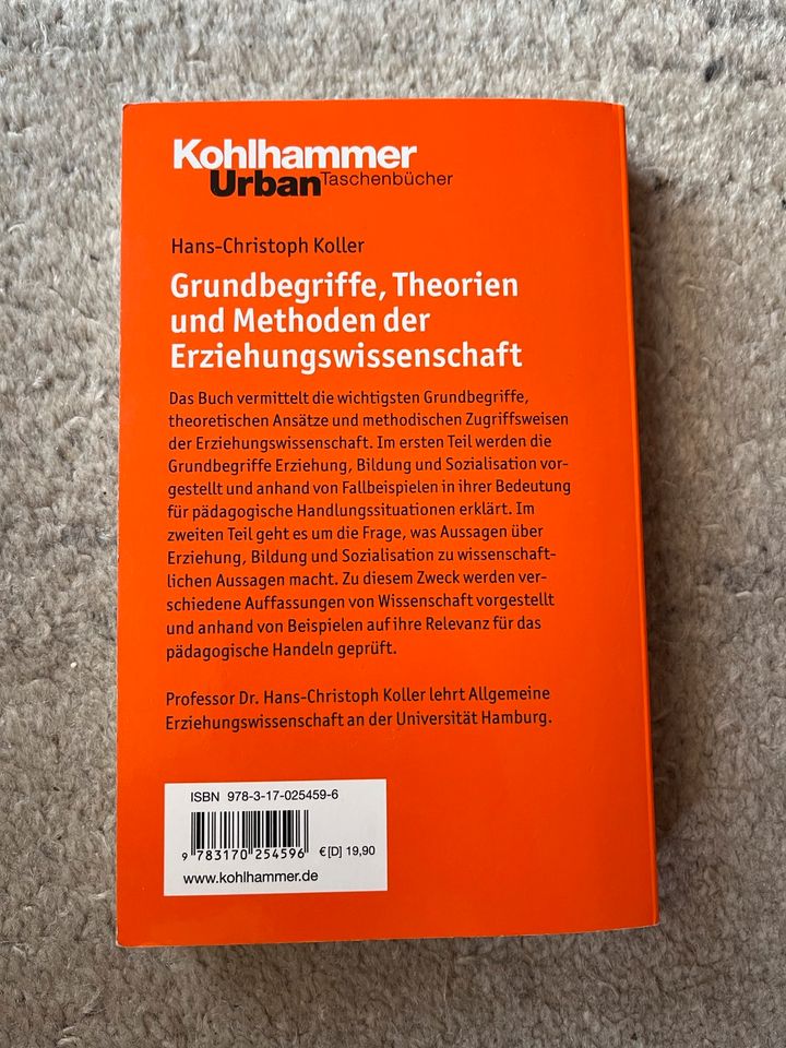 Koller: Grundbegriffe, Theorien und Methoden der Erziehungswissen in Hackenheim