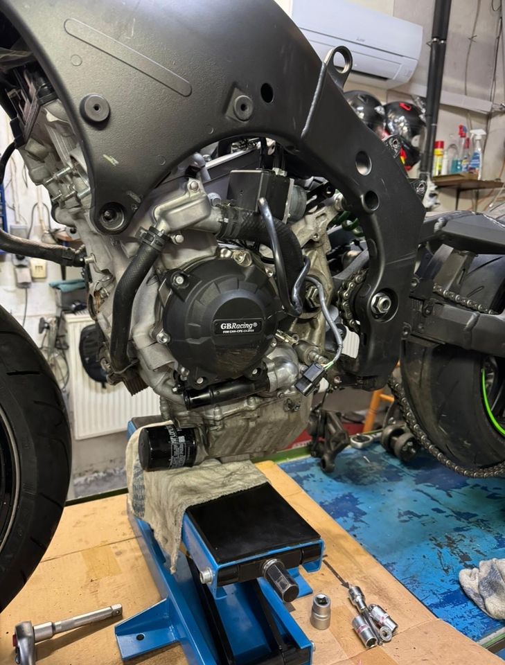 Kawasaki ZX10r Motor 2018 in Heilbronn