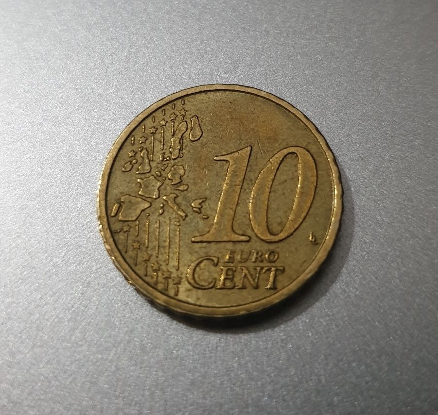 10 Cent Münze FEHLPRÄGUNG in Düren